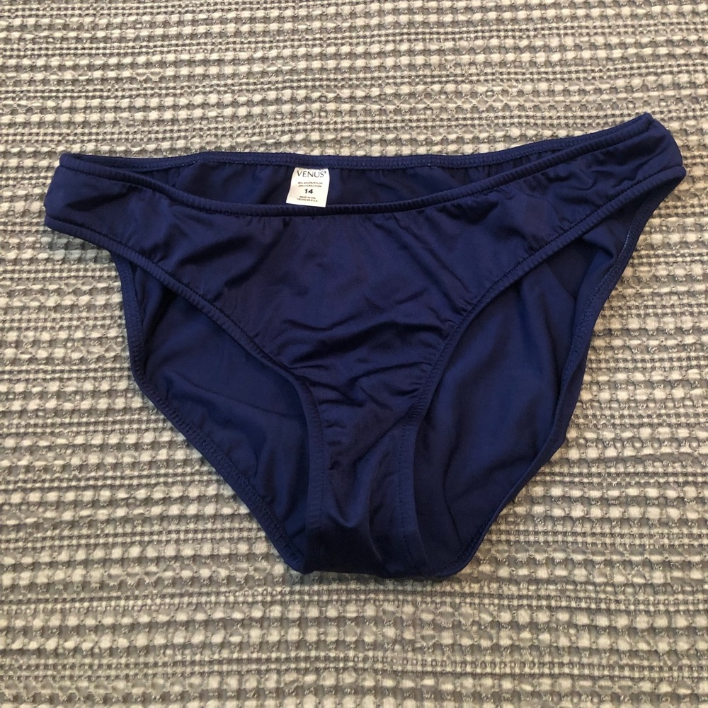 NWOT size 14 near Navy Venus bikini bottom.